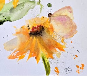 Joy In Bloom Painting